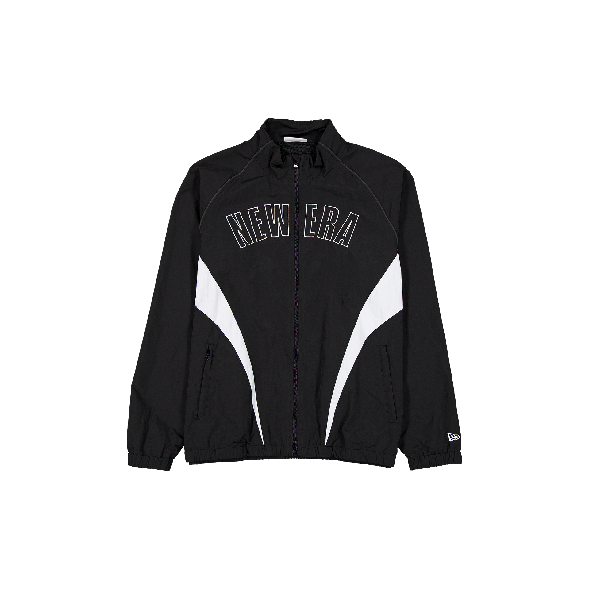 New Era Branded Black Tech Full-Zip Jacket