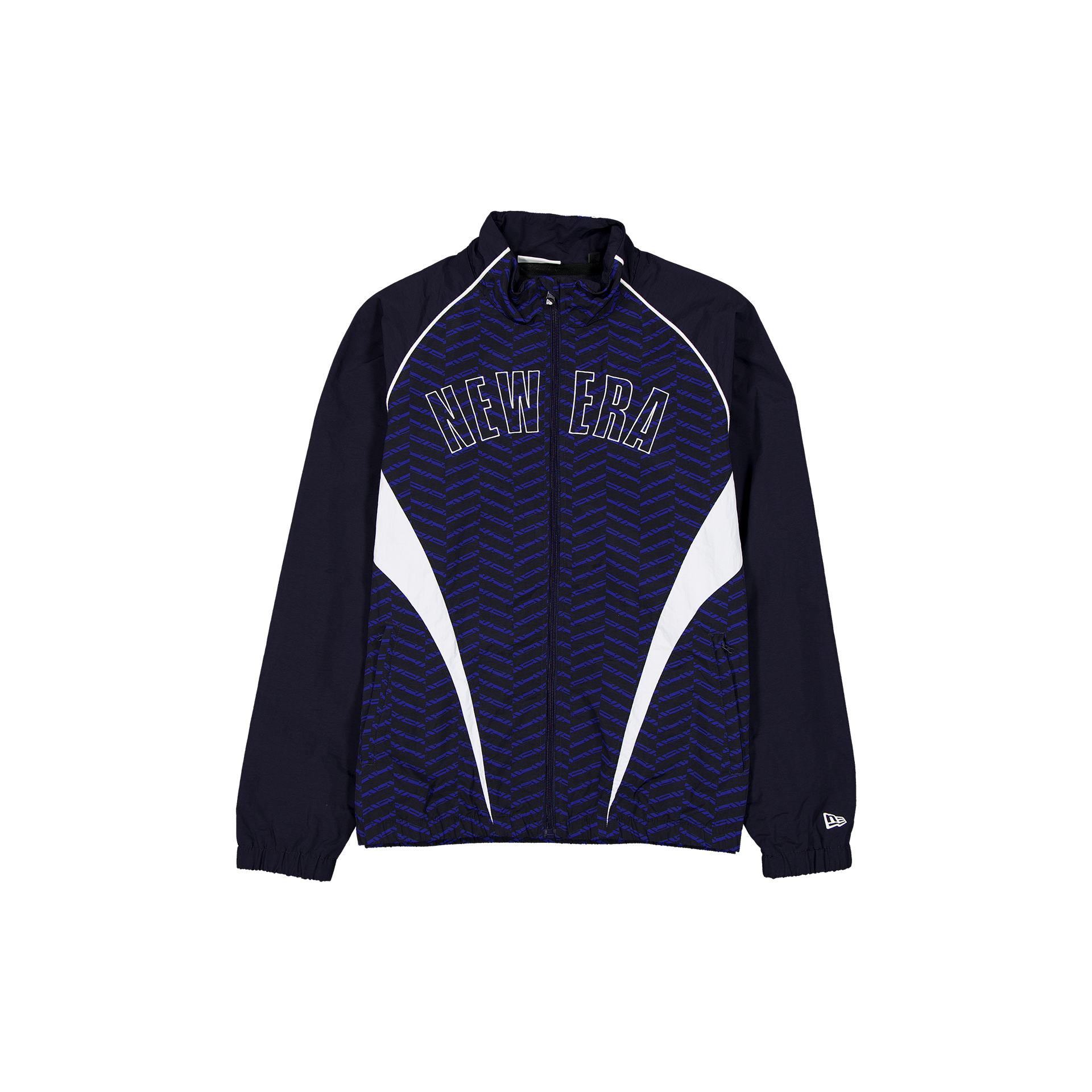 New Era Branded Navy Tech Full-Zip Jacket
