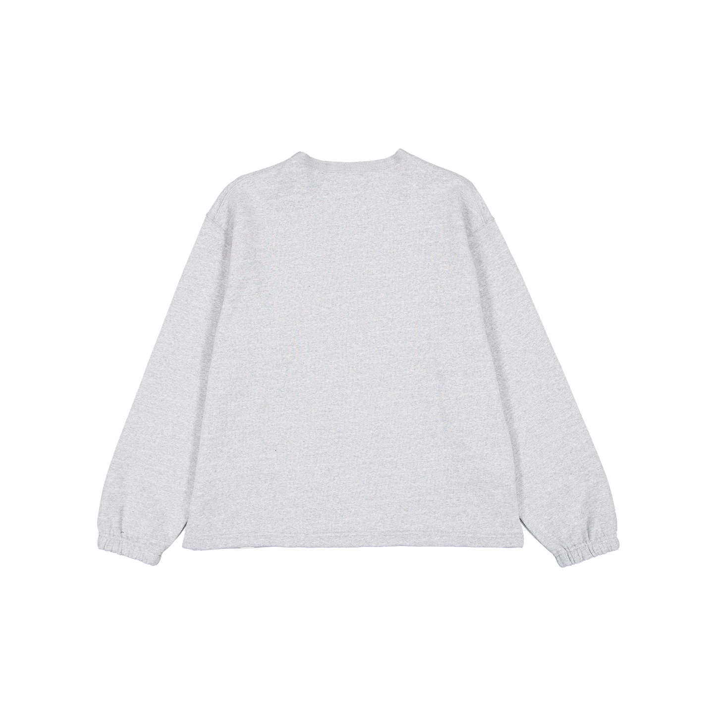New Era Branded Heather Gray Full-Zip Cardigan