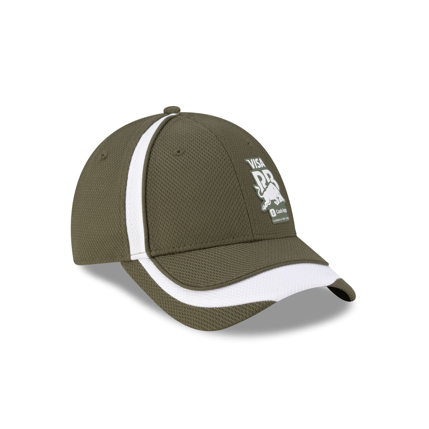 2026 Race Special Visa Cash App Racing Bulls New Olive 9FORTY Snapback Hat
