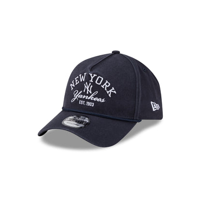 New York Yankees Stacked Rope 9FORTY A-Frame Snapback Hat