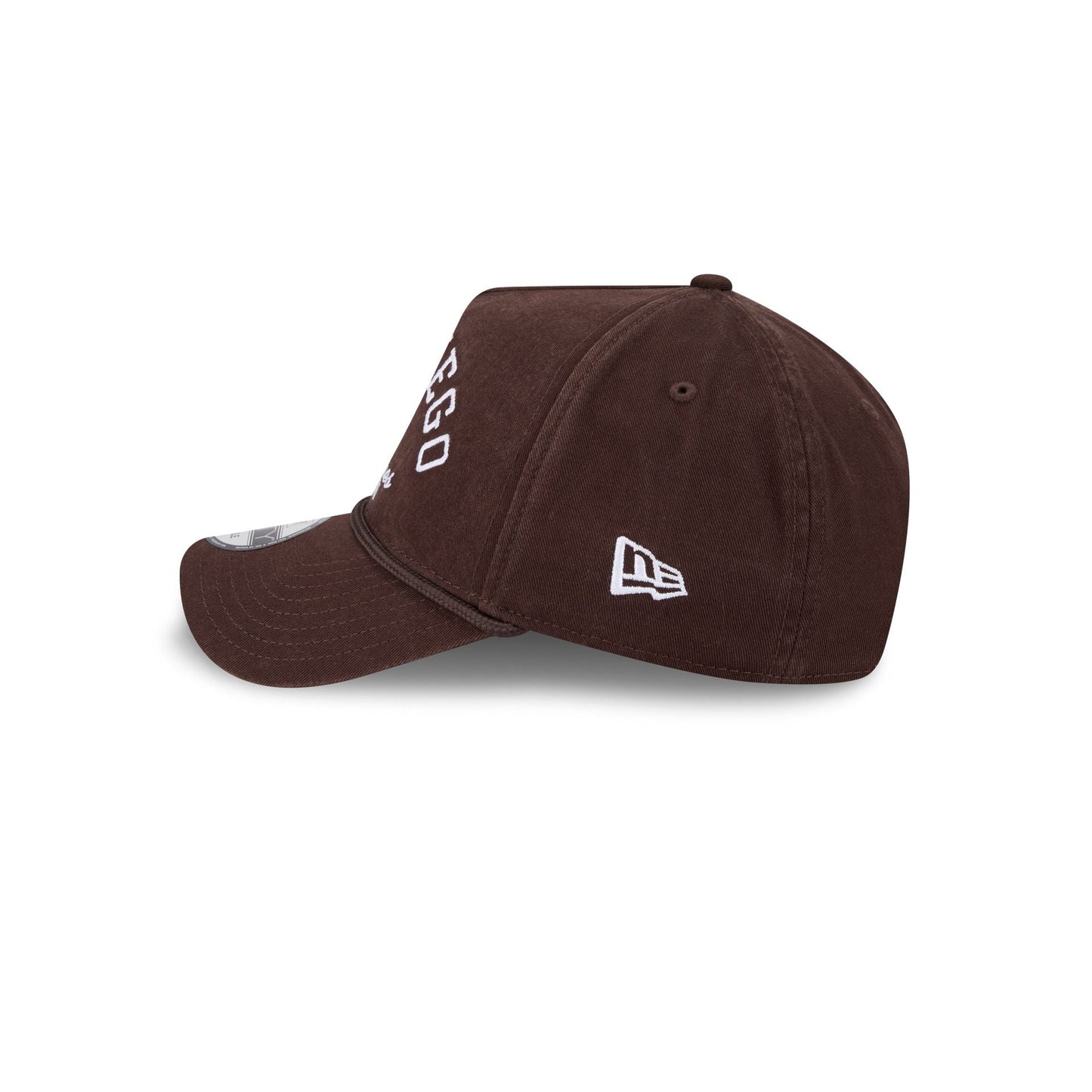 San Diego Padres Stacked Rope 9FORTY A-Frame Snapback Hat