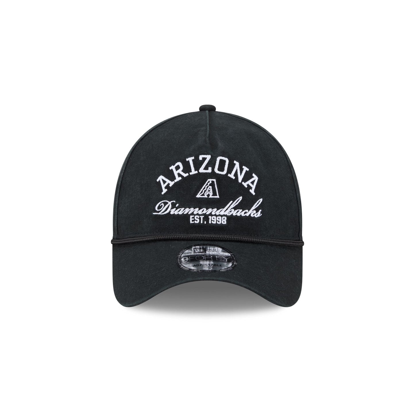 Arizona Diamondbacks Stacked Rope 9FORTY A-Frame Snapback Hat