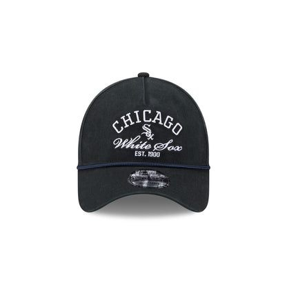 Chicago White Sox Stacked Rope 9FORTY A-Frame Snapback Hat