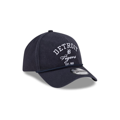 Detroit Tigers Stacked Rope 9FORTY A-Frame Snapback Hat