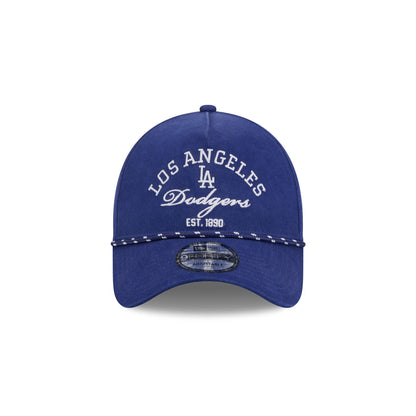 Los Angeles Dodgers Stacked Rope 9FORTY A-Frame Snapback Hat