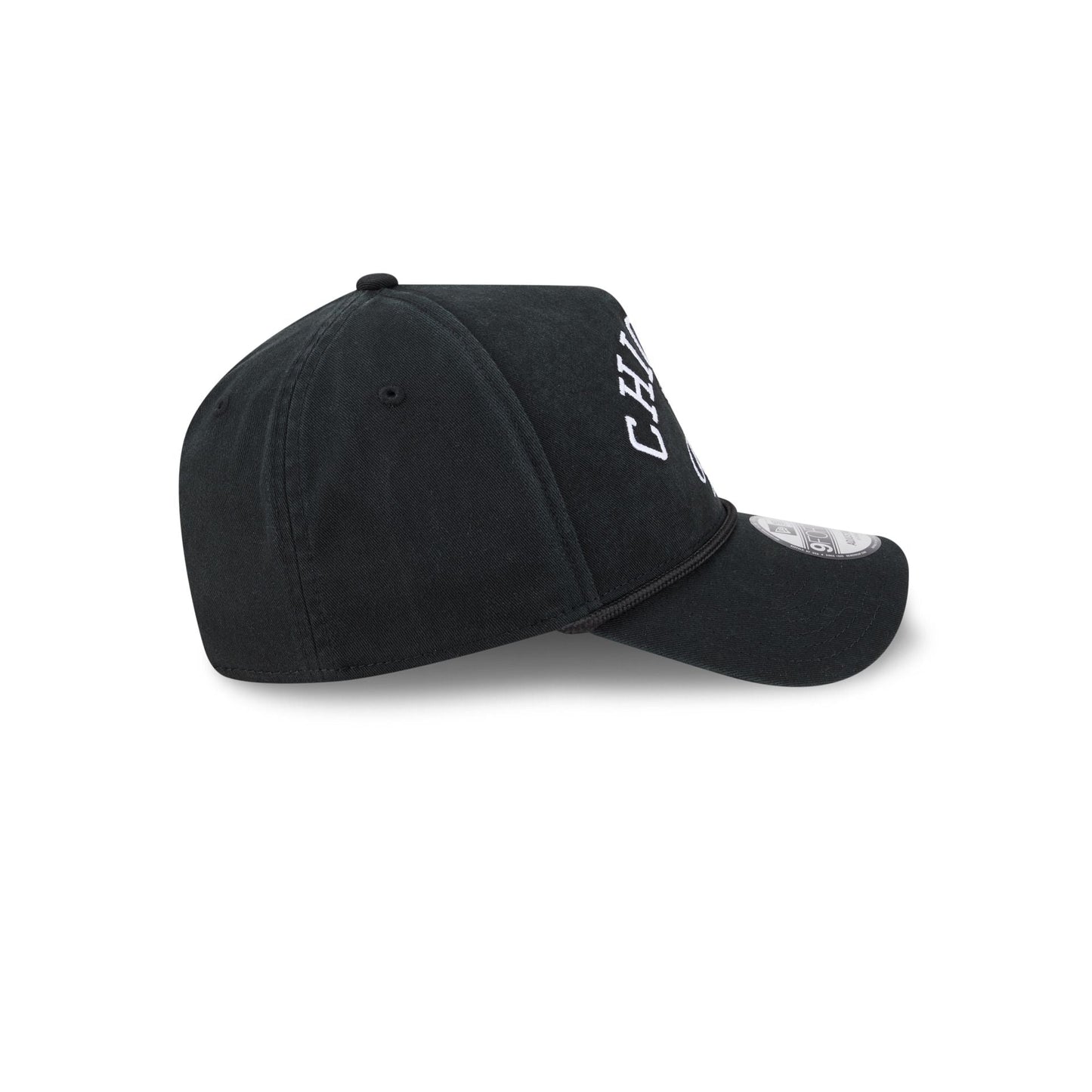 Chicago Bulls Stacked Rope 9FORTY A-Frame Snapback Hat