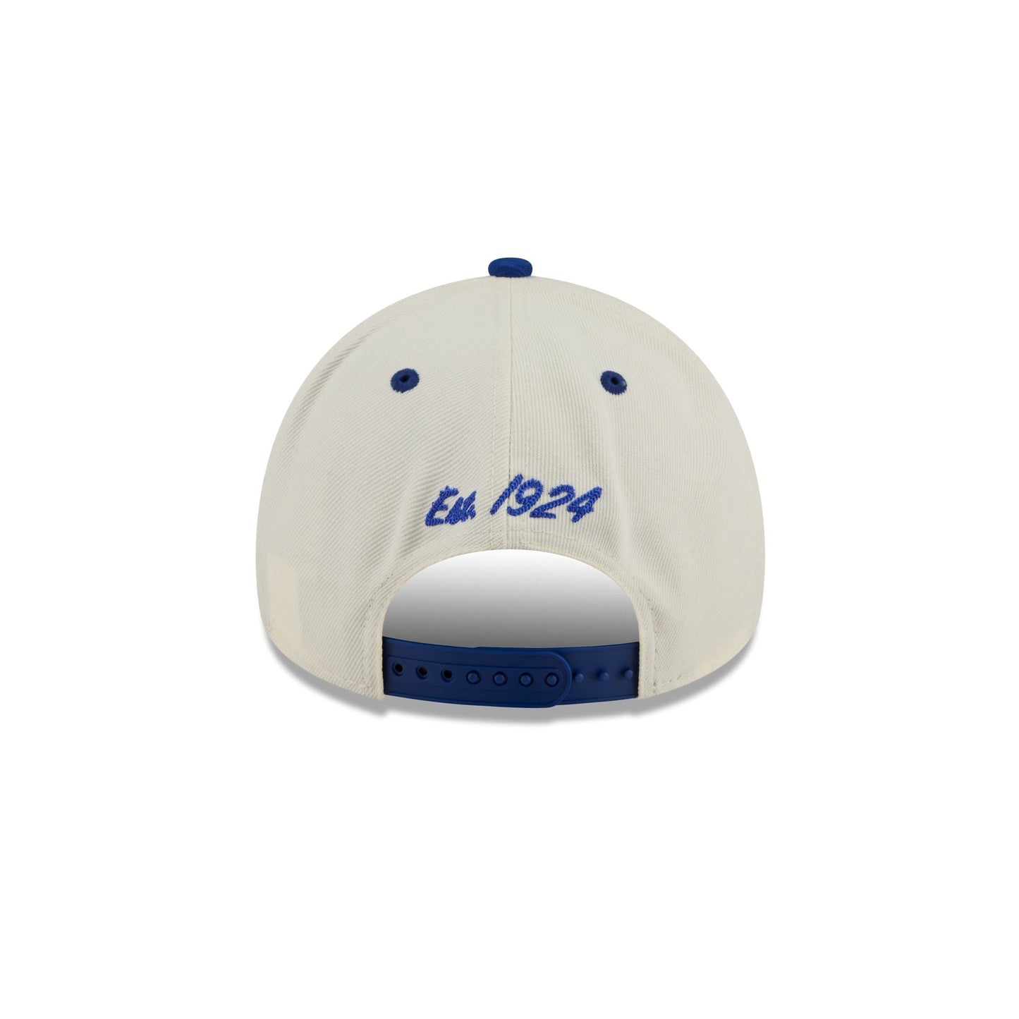 Duke Blue Devils Chrome White Arched 9FORTY A-Frame Snapback Hat
