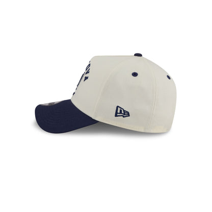 Villanova Wildcats Chrome White Arched 9FORTY A-Frame Snapback Hat