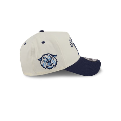Villanova Wildcats Chrome White Arched 9FORTY A-Frame Snapback Hat