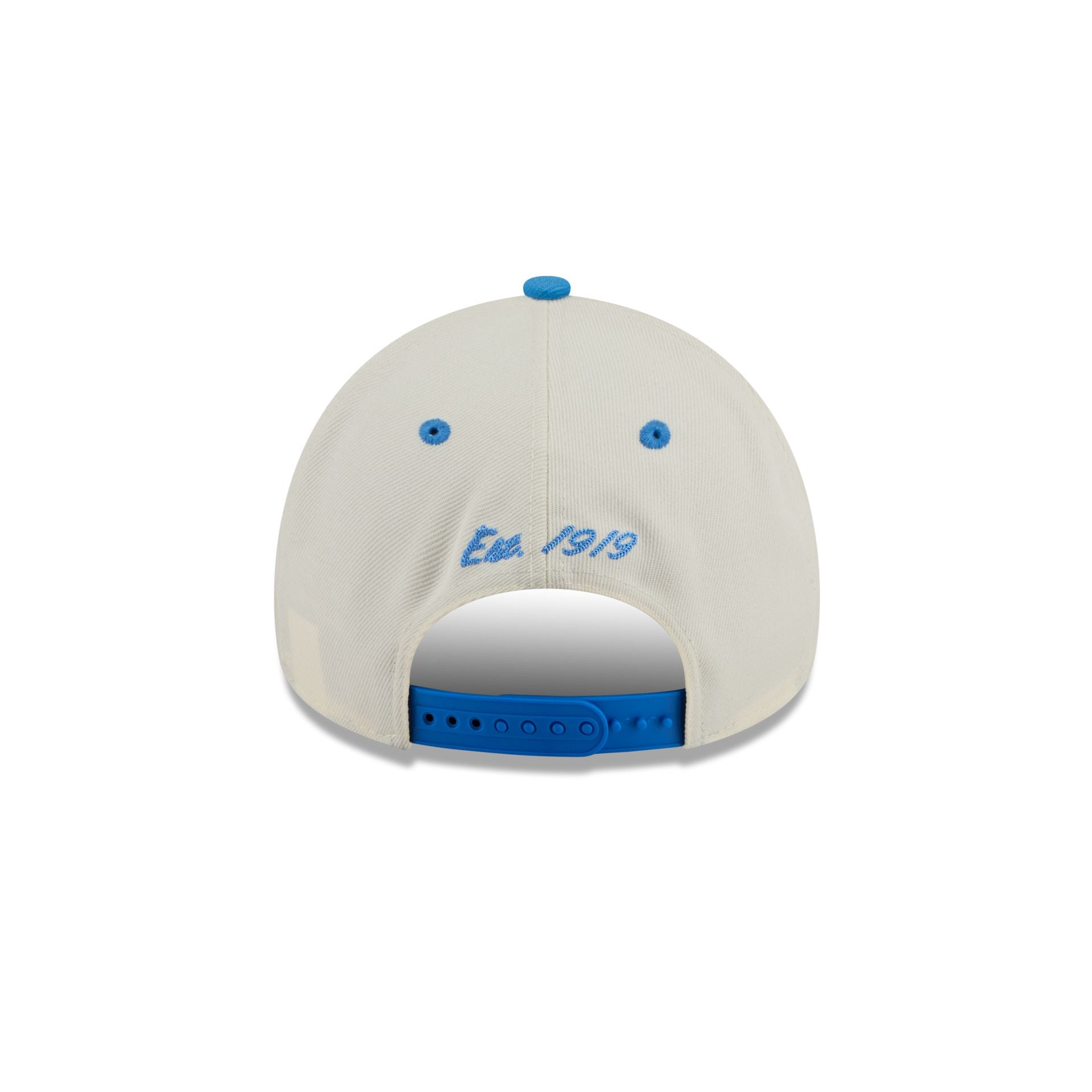 UCLA Bruins Chrome White Arched 9FORTY A-Frame Snapback Hat