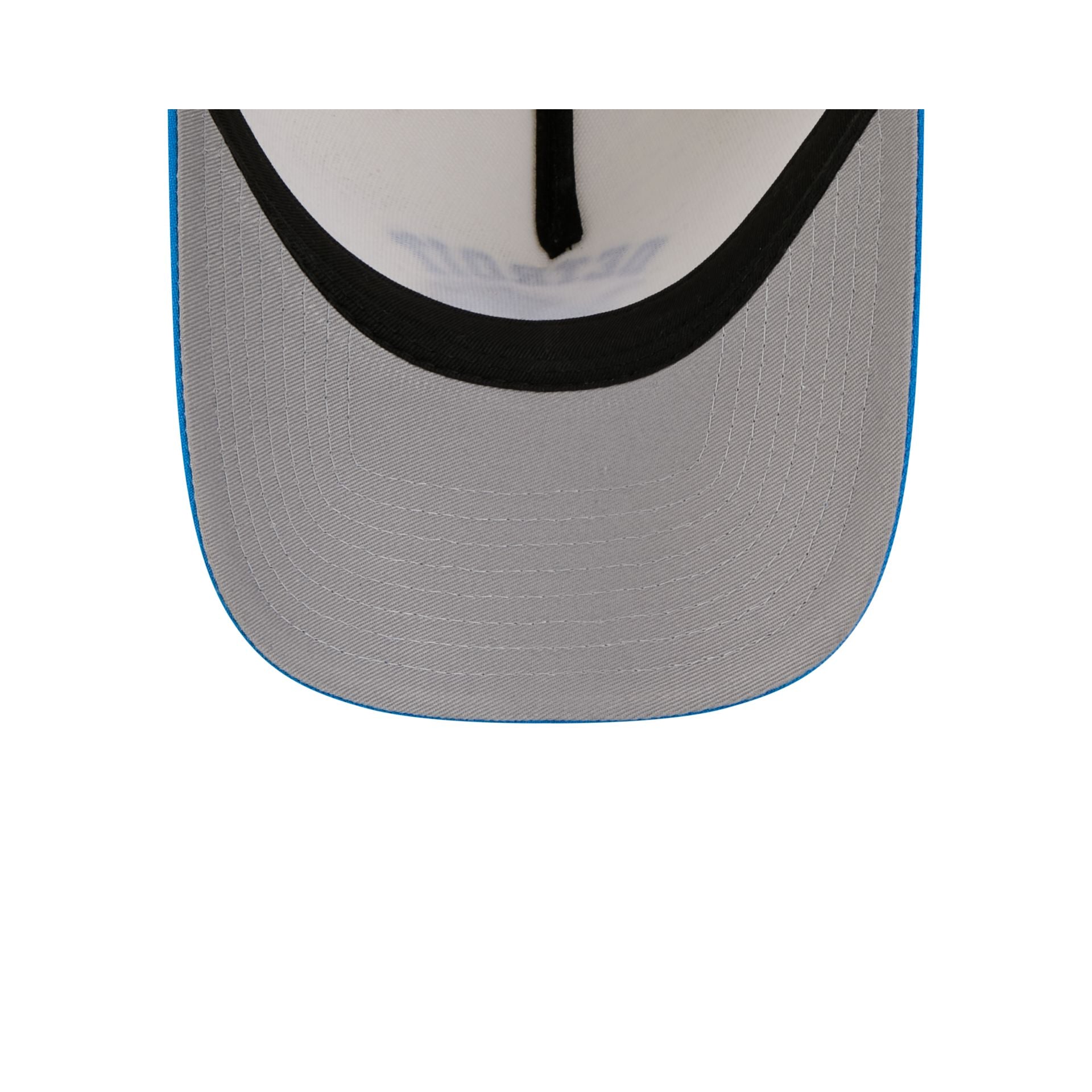 Detroit Lions Chrome White Arched 9FORTY A-Frame Snapback Hat