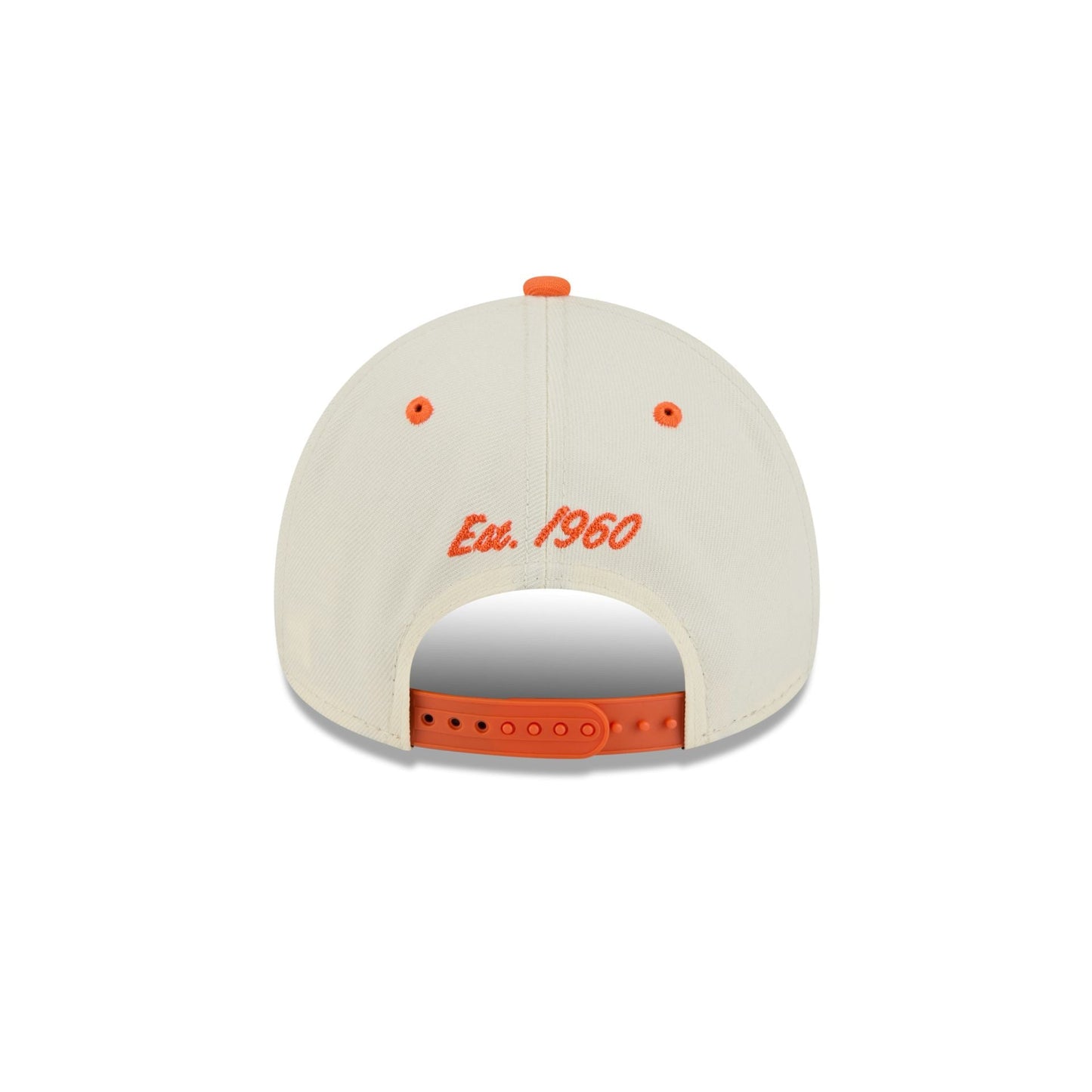 Denver Broncos Chrome White Arched 9FORTY A-Frame Snapback Hat