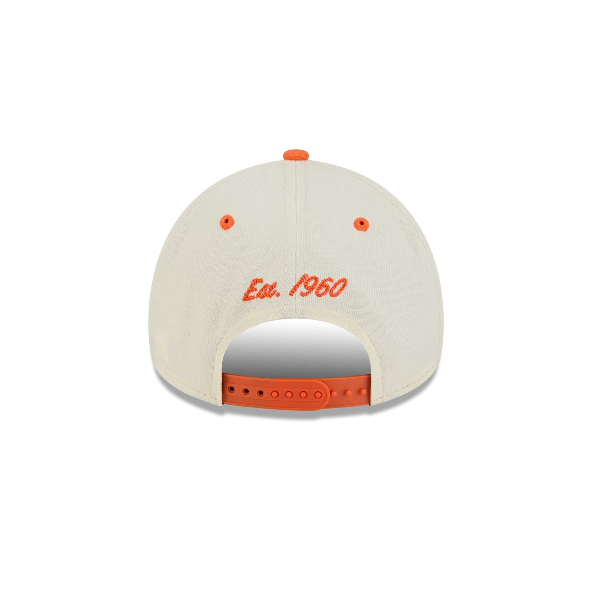 Denver Broncos Chrome White Arched 9FORTY A-Frame Snapback Hat