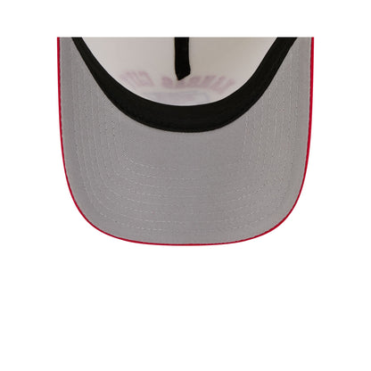 Kansas City Chiefs Chrome White Arched 9FORTY A-Frame Snapback Hat