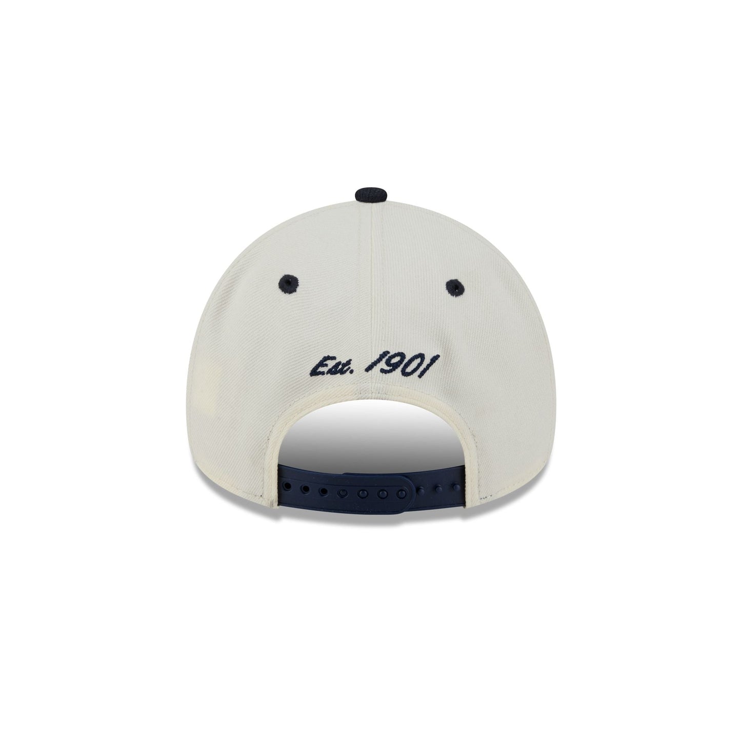 Detroit Tigers Chrome White Arched 9FORTY A-Frame Snapback Hat