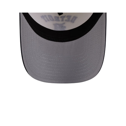 Detroit Tigers Chrome White Arched 9FORTY A-Frame Snapback Hat
