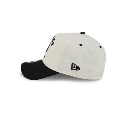 Chicago White Sox Chrome White Arched 9FORTY A-Frame Snapback Hat