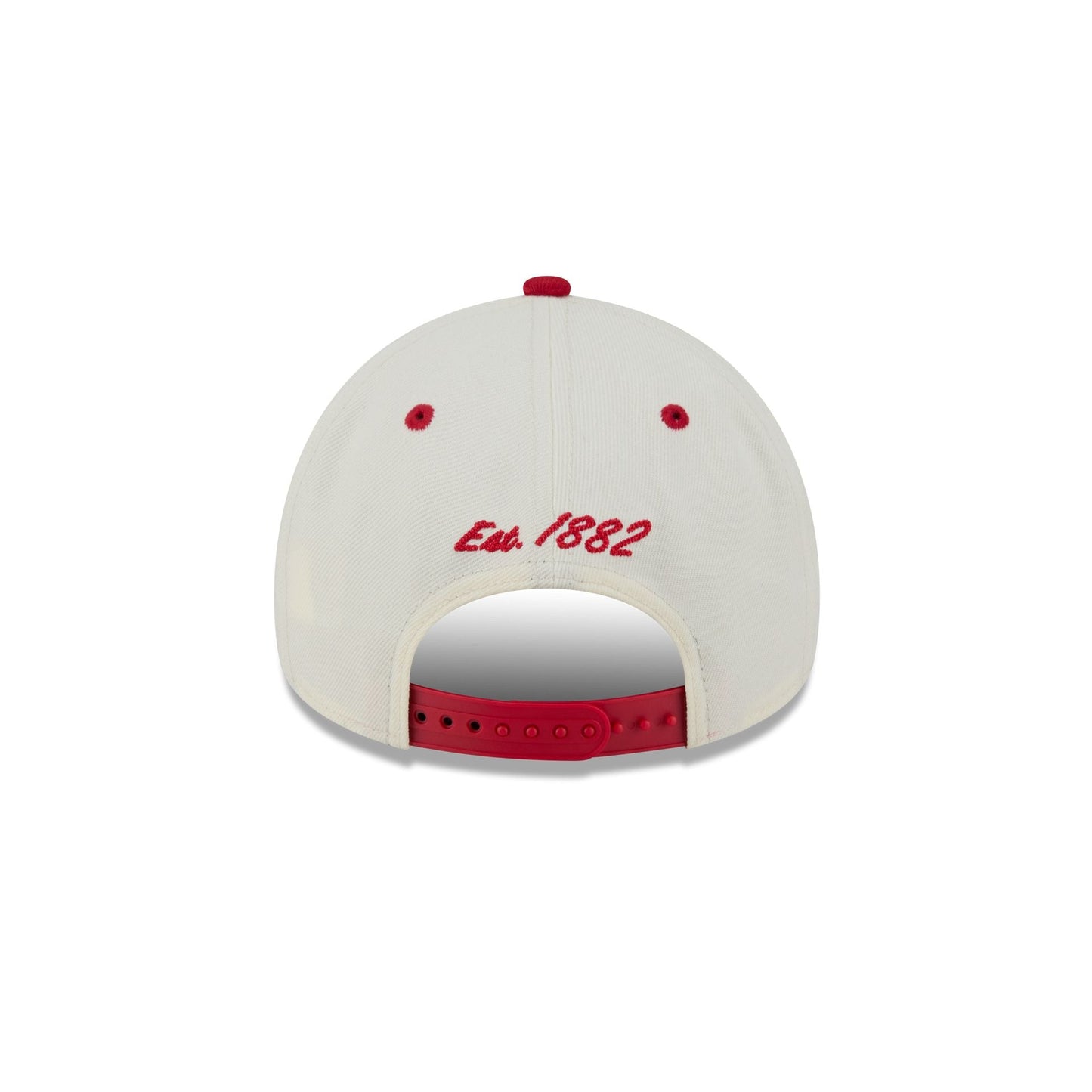 St. Louis Cardinals Chrome White Arched 9FORTY A-Frame Snapback Hat