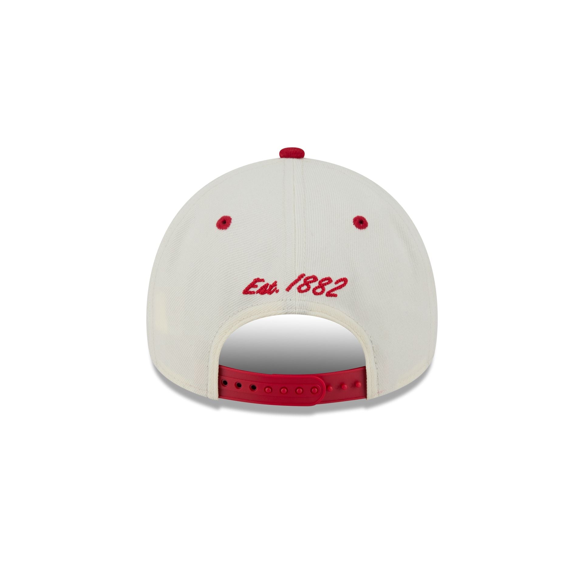 St. Louis Cardinals Chrome White Arched 9FORTY A-Frame Snapback Hat