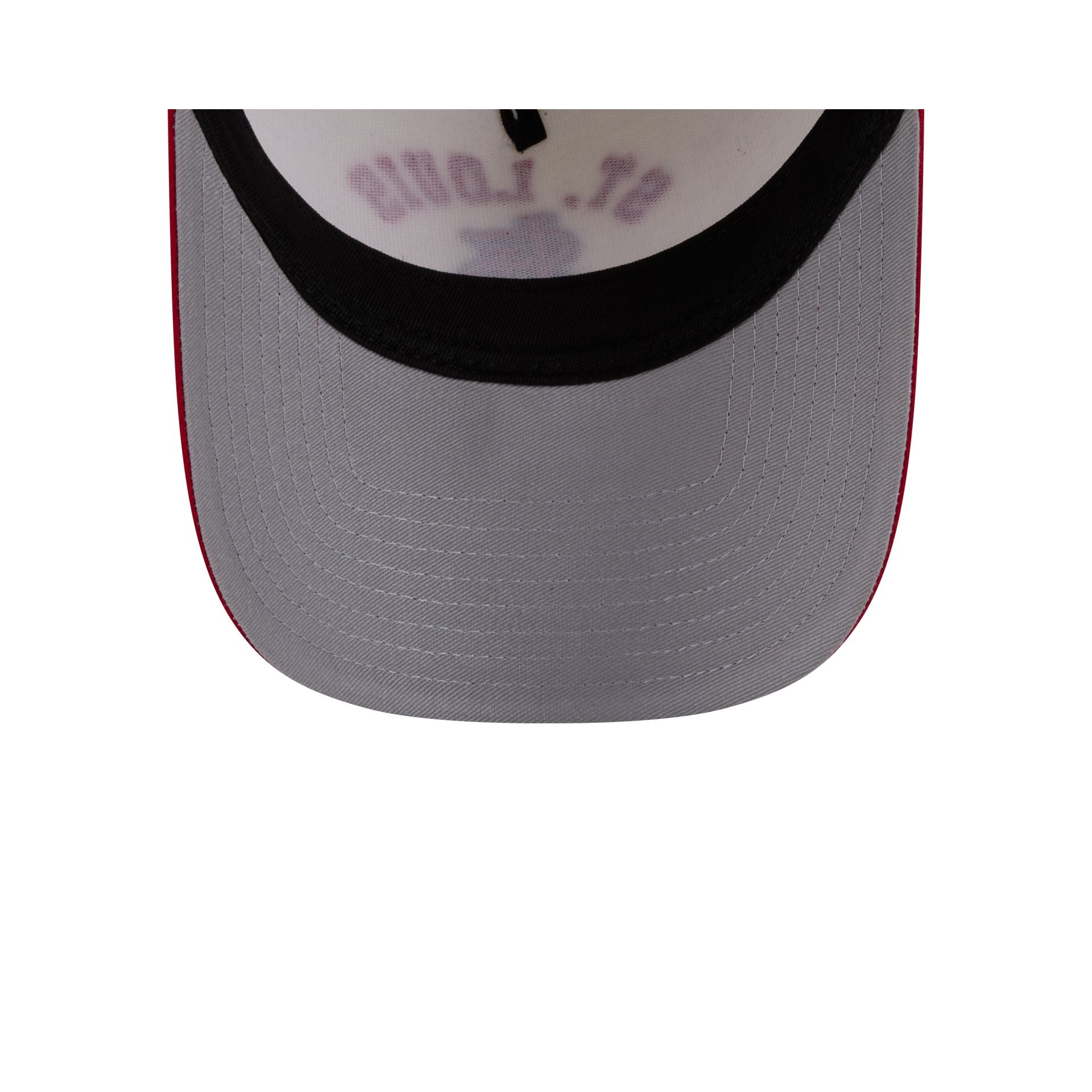 St. Louis Cardinals Chrome White Arched 9FORTY A-Frame Snapback Hat