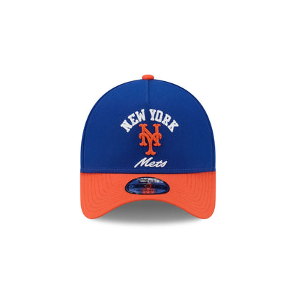 New York Mets Arched 9FORTY A-Frame Snapback Hat