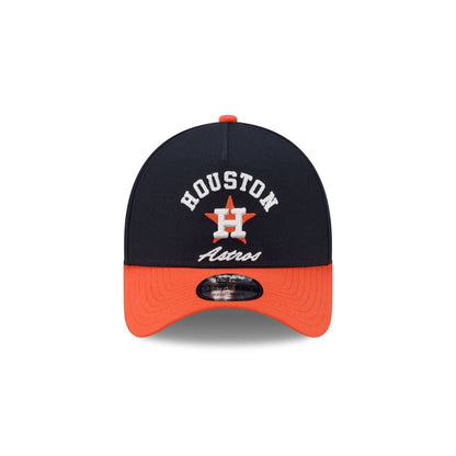 Houston Astros Arched 9FORTY A-Frame Snapback Hat