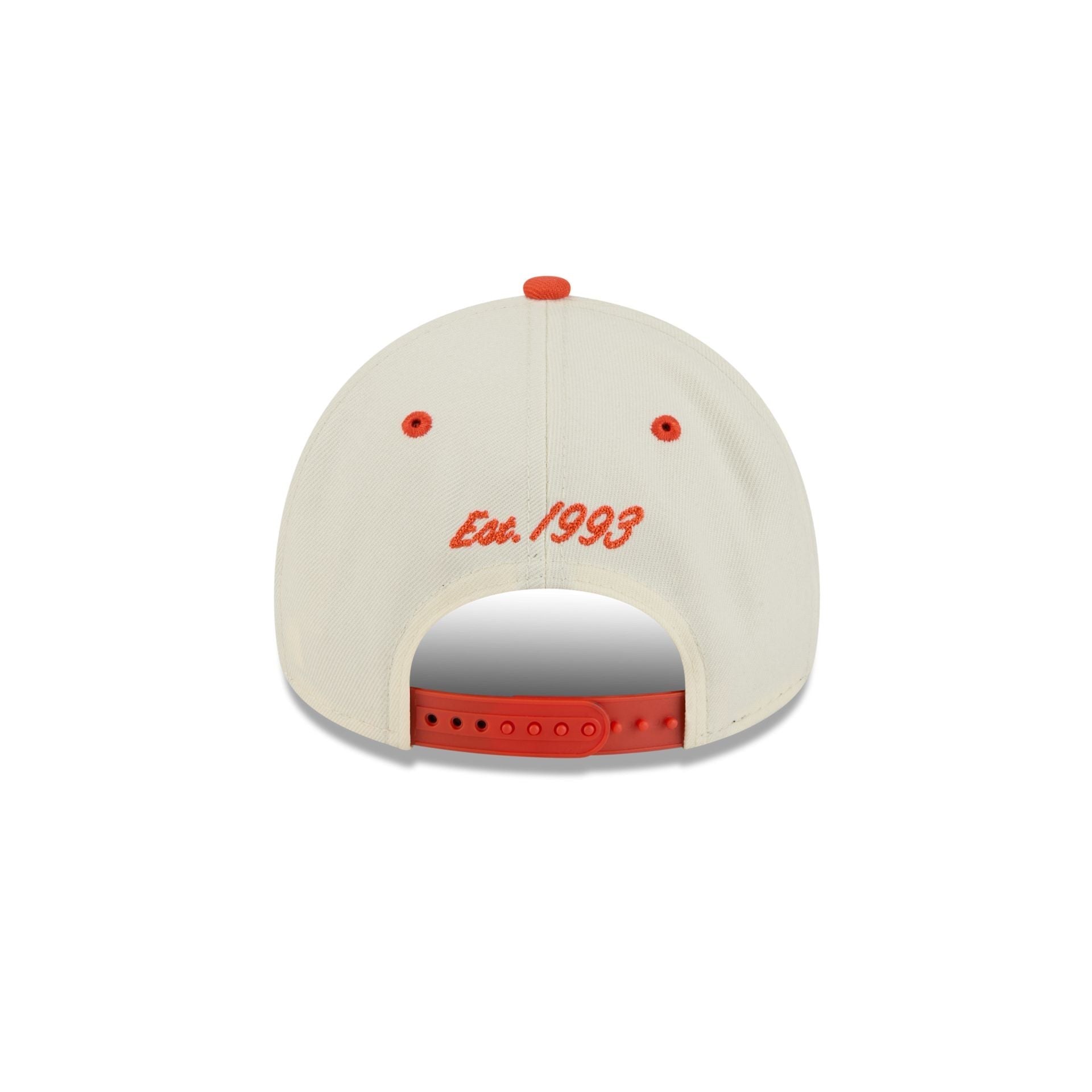 Anaheim Ducks Chrome White Arched 9FORTY A-Frame Snapback Hat