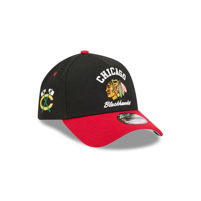 Chicago Blackhawks Arched 9FORTY A-Frame Snapback Hat