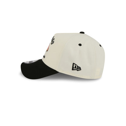 Chicago Blackhawks Chrome White Arched 9FORTY A-Frame Snapback Hat