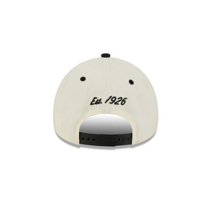 Chicago Blackhawks Chrome White Arched 9FORTY A-Frame Snapback Hat
