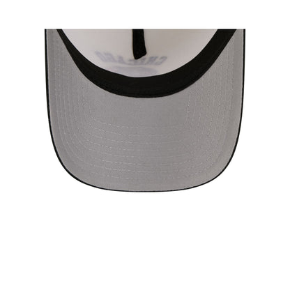 Chicago Blackhawks Chrome White Arched 9FORTY A-Frame Snapback Hat