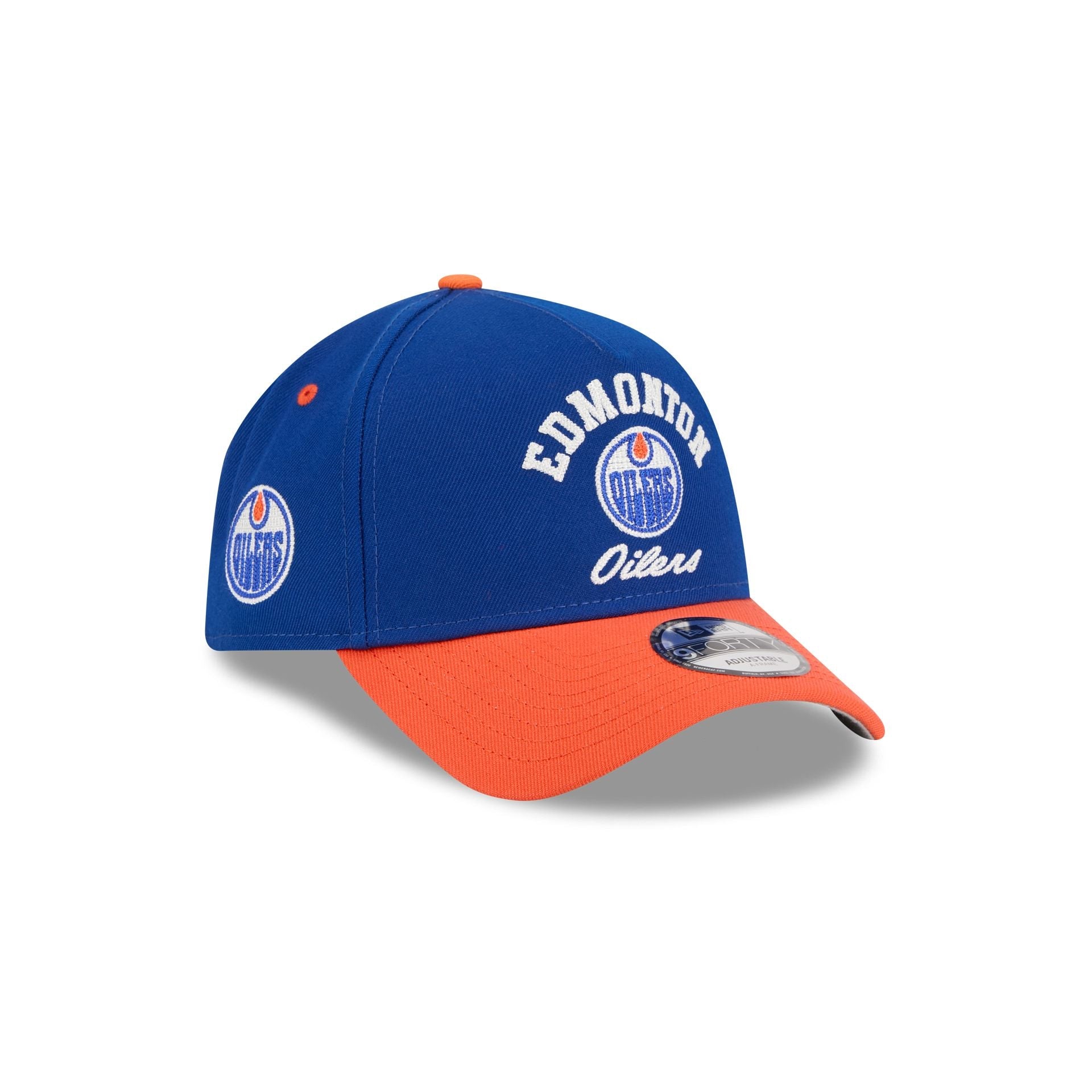 Edmonton Oilers Arched 9FORTY A-Frame Snapback Hat
