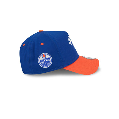 Edmonton Oilers Arched 9FORTY A-Frame Snapback Hat