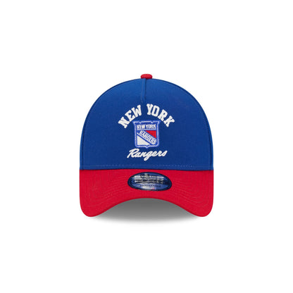 New York Rangers Arched 9FORTY A-Frame Snapback Hat