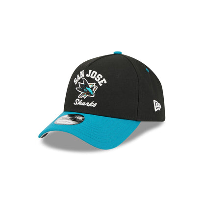 San Jose Sharks Arched 9FORTY A-Frame Snapback Hat