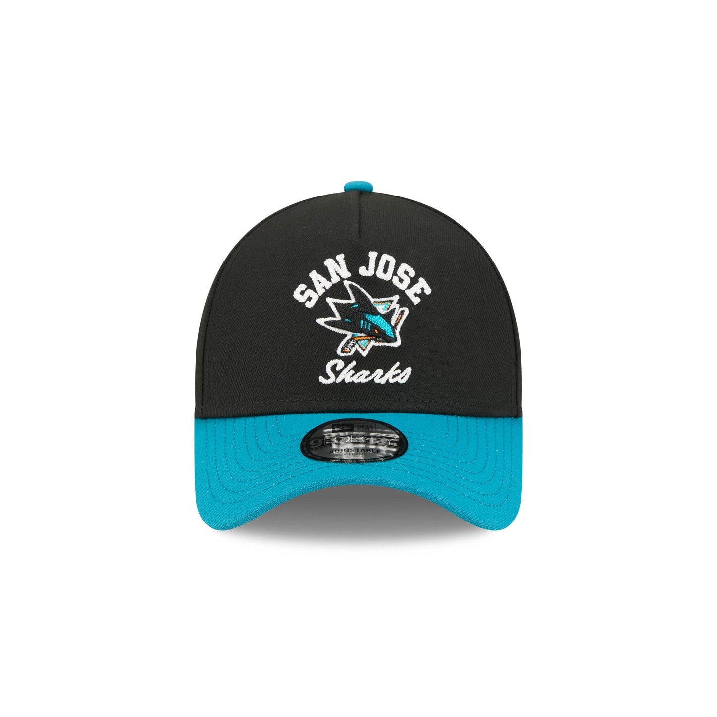 San Jose Sharks Arched 9FORTY A-Frame Snapback Hat