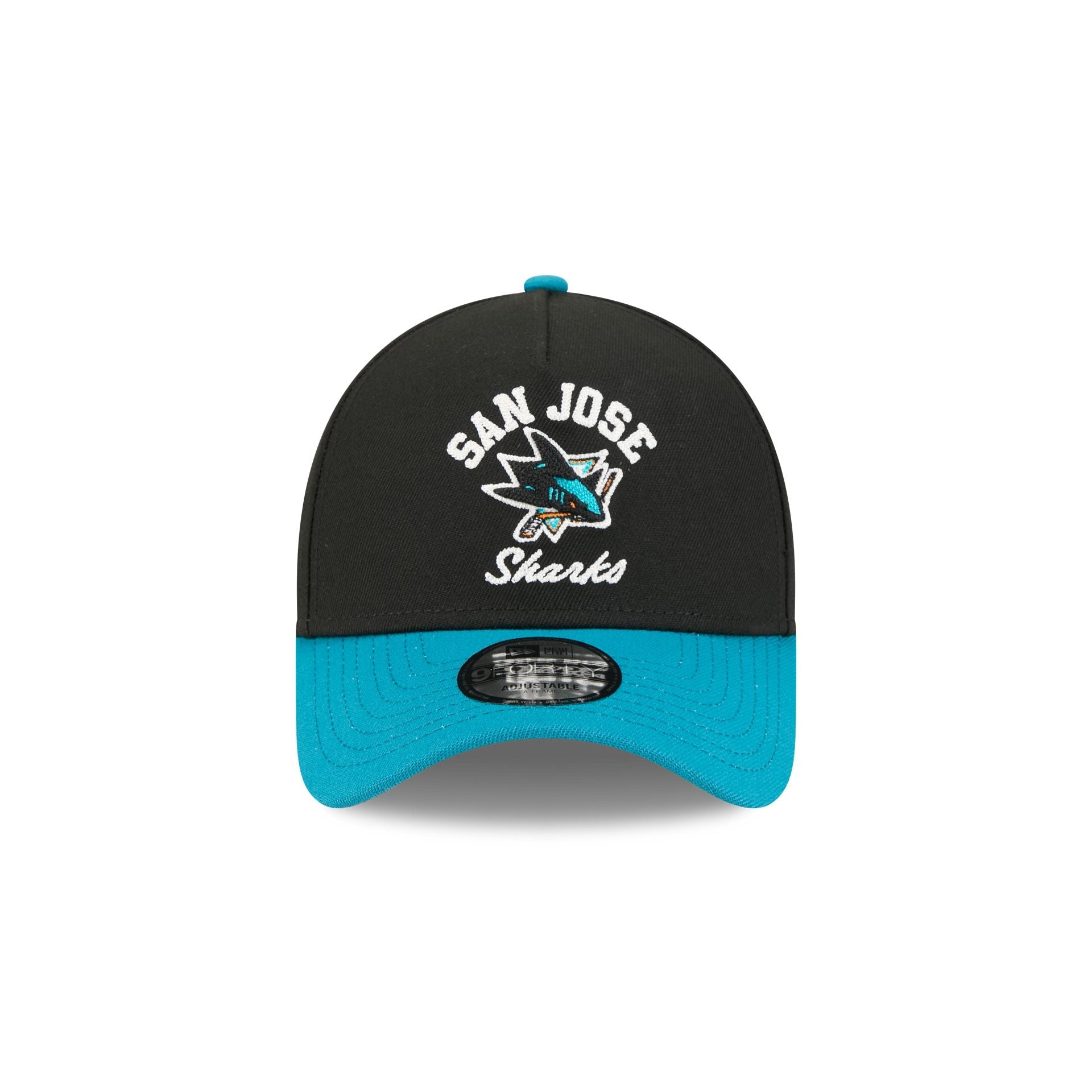 San Jose Sharks Arched 9FORTY A-Frame Snapback Hat