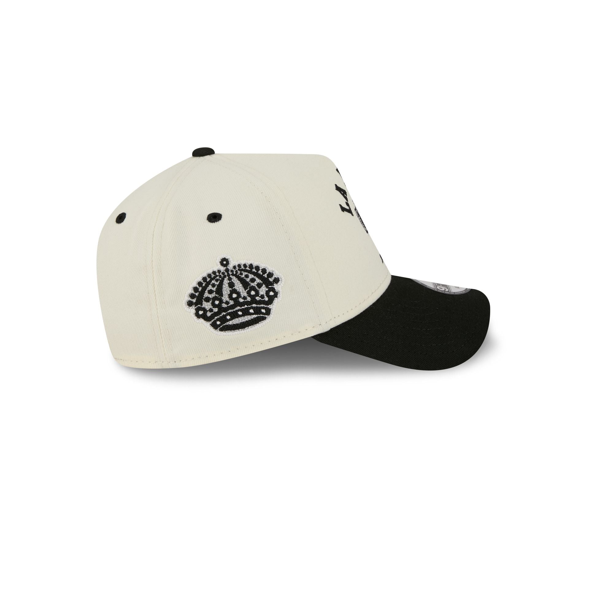 Los Angeles Kings Chrome White Arched 9FORTY A-Frame Snapback Hat