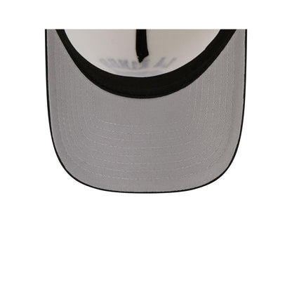 Los Angeles Kings Chrome White Arched 9FORTY A-Frame Snapback Hat