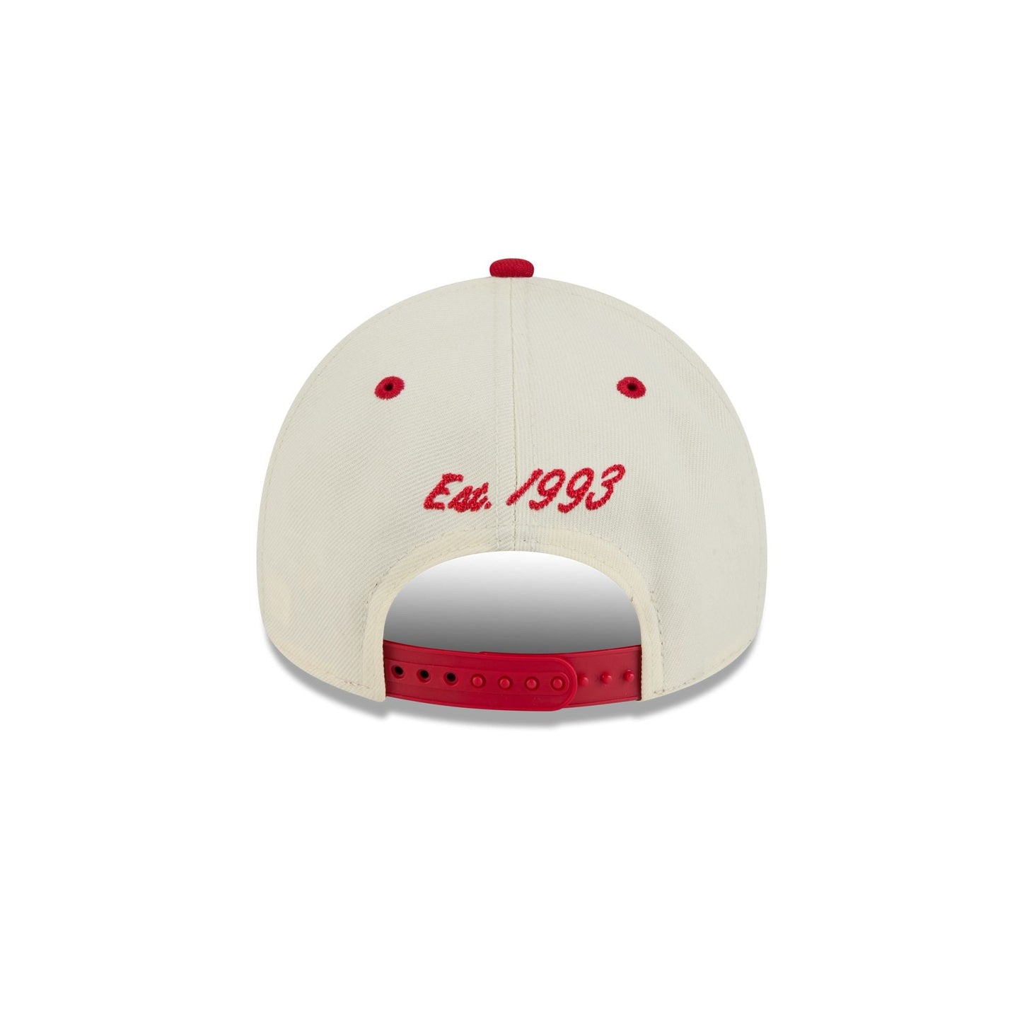 Florida Panthers Chrome White Arched 9FORTY A-Frame Snapback Hat