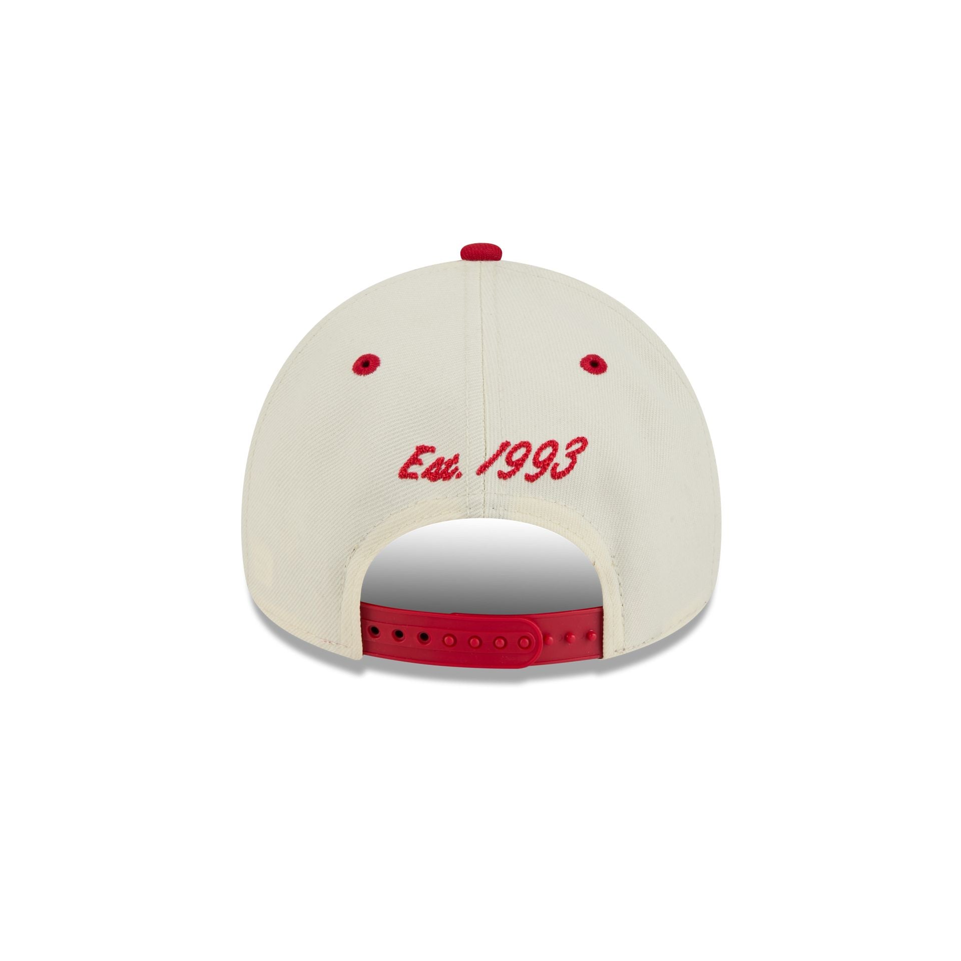 Florida Panthers Chrome White Arched 9FORTY A-Frame Snapback Hat