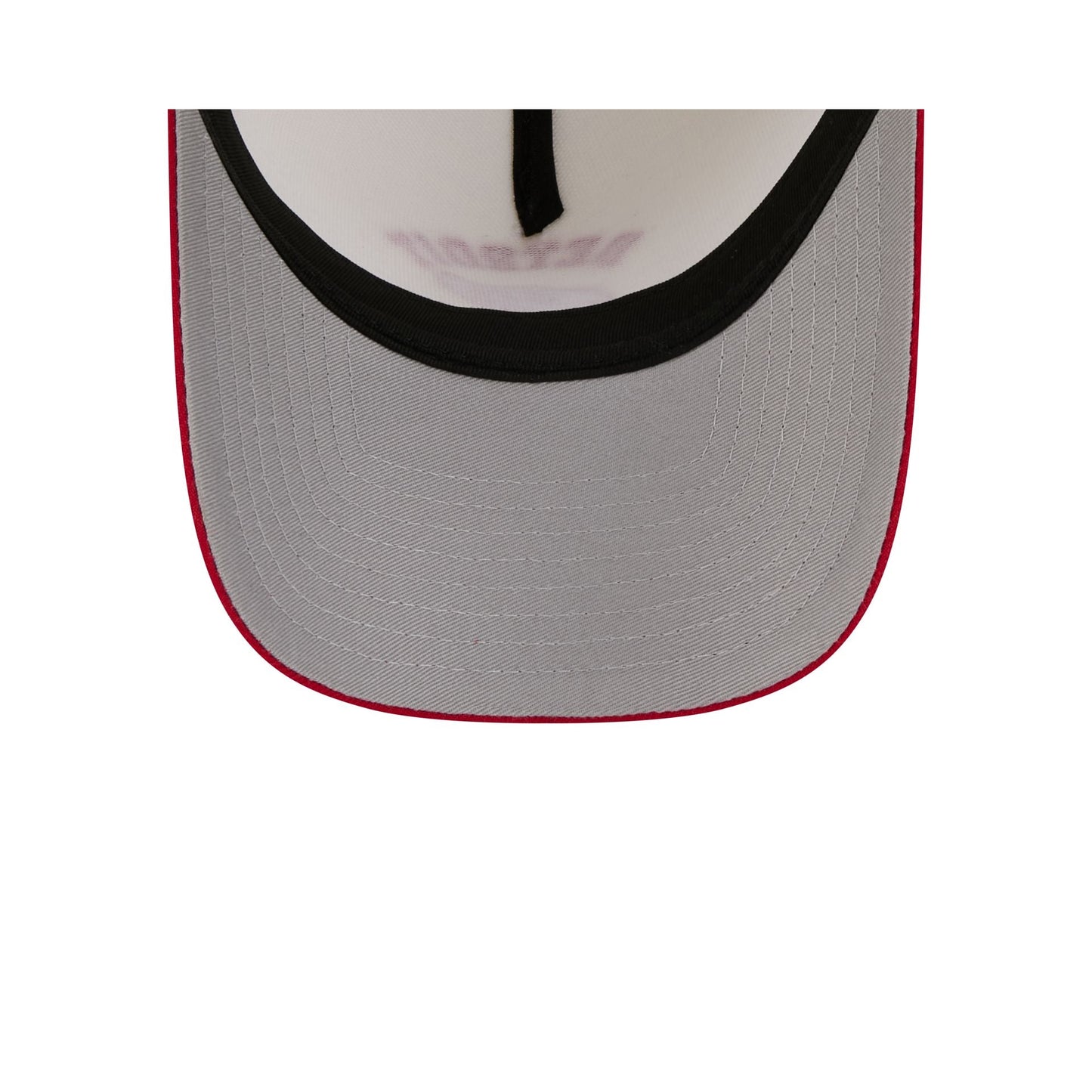 Detroit Red Wings Chrome White Arched 9FORTY A-Frame Snapback Hat