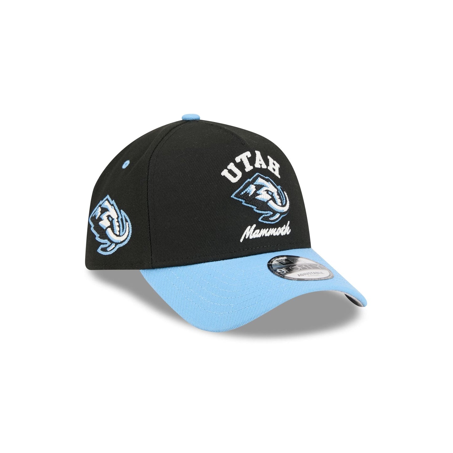 Utah Mammoth Arched 9FORTY A-Frame Snapback Hat