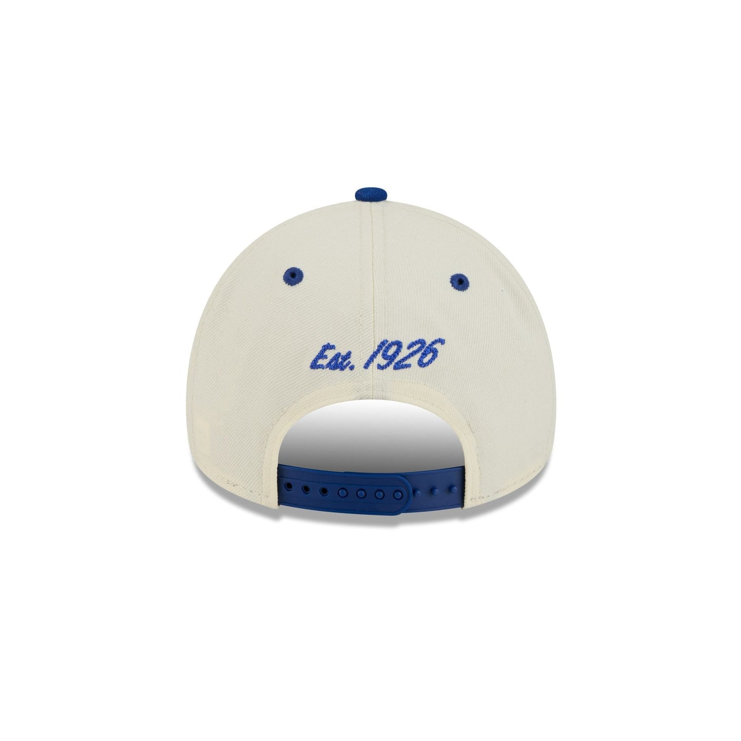 New York Rangers Chrome White Arched 9FORTY A-Frame Snapback Hat
