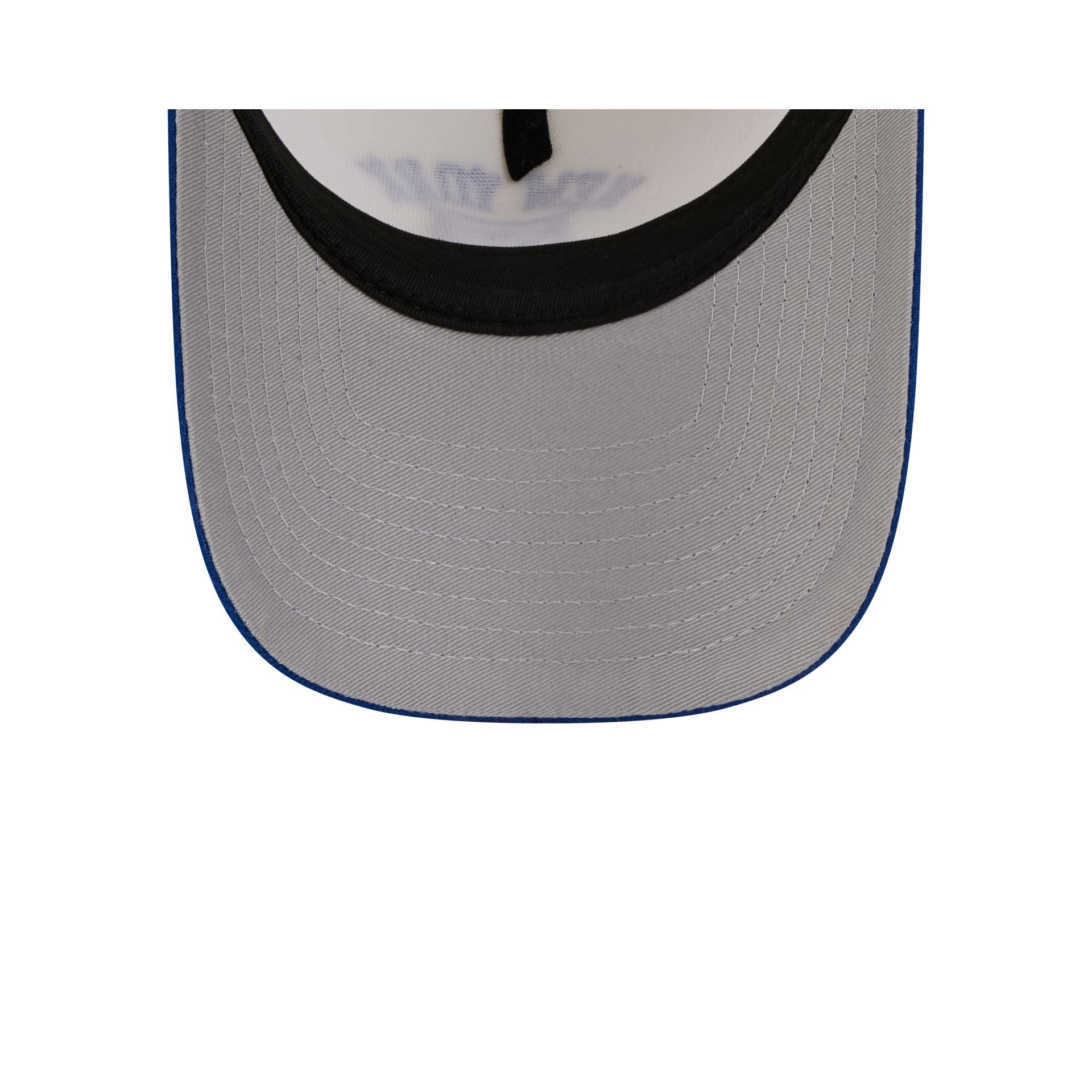 New York Rangers Chrome White Arched 9FORTY A-Frame Snapback Hat