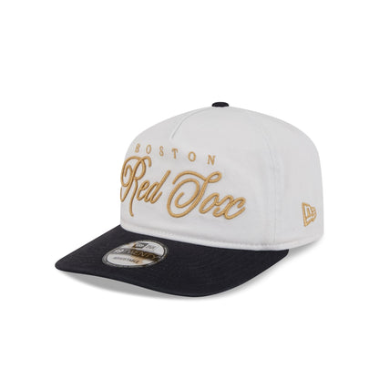 Boston Red Sox Gold Scripted 19TWENTY Adjustable Hat