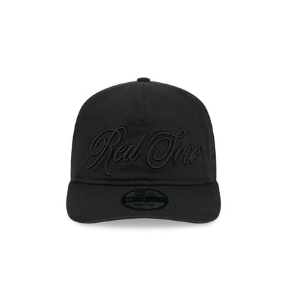 Boston Red Sox All Black Scripted 19TWENTY Adjustable Hat