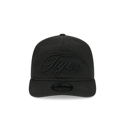 Detroit Tigers All Black Scripted 19TWENTY Adjustable Hat