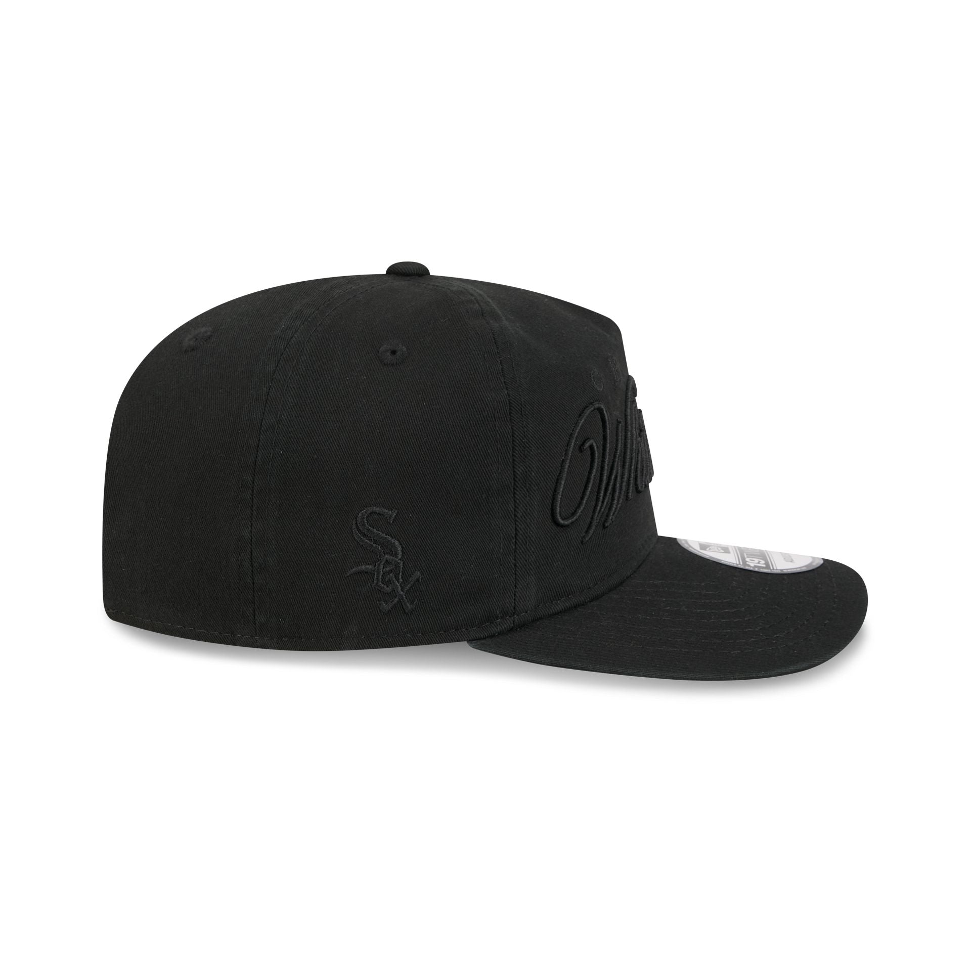 Chicago White Sox All Black Scripted 19TWENTY Adjustable Hat